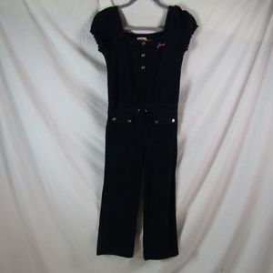 Juicy Couture Girls Terry Jumpsuit EUC